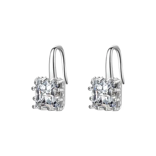 QIANFANGDAHUANGYE Серьги с цирконием Женские