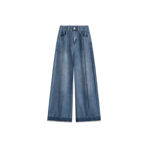 ABBY GODDESS Синие Джинсы Женские Джинсы