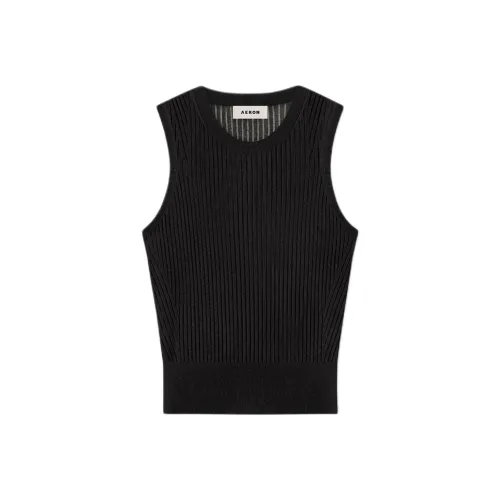 AERON Черные Женские Майки