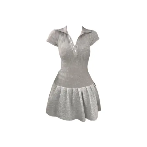 MUCCHIC Короткий рукав Платье Женское