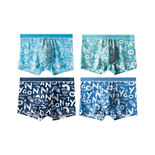 Flowers in water Мужское нижнее белье 4 штуки