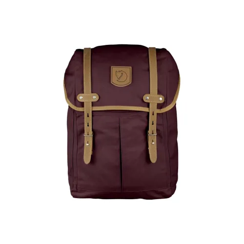 Fjallraven Полиэстер Рюкзак Средний Унисекс Темно-коричневый Фиолетовый