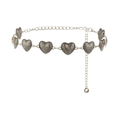 15 MINS Цинковый сплав цепь для талии женская 120 см