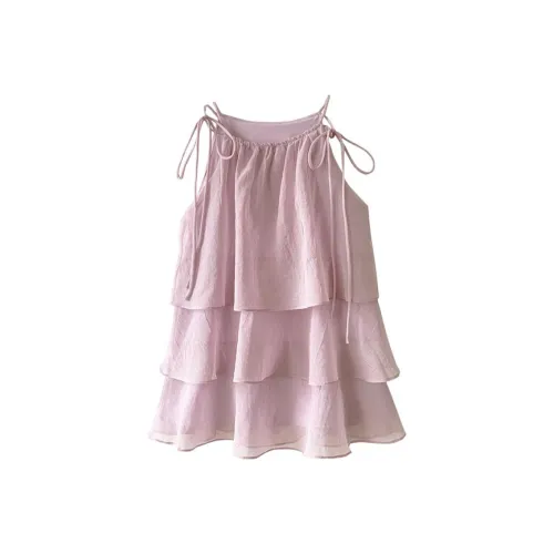 OUBO Фиолетовые Женские Слиплатья