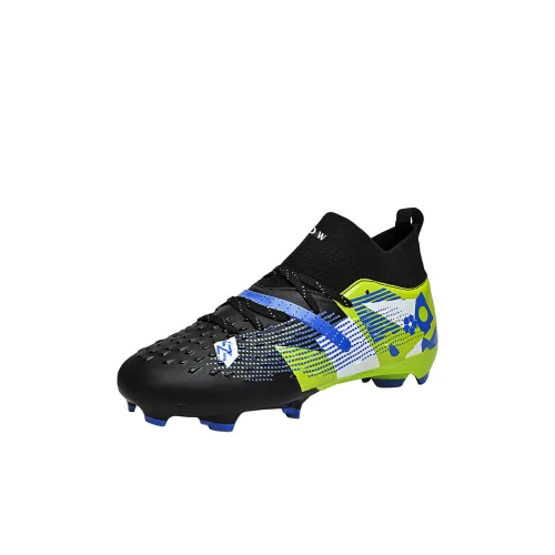 D W Анти KICK Амортизация И Устойчивость К Износу Высокий Топ Детские Футбольные Бутсы Подростки