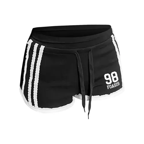 FOASIS Черные Повседневные Шорты для Женщин