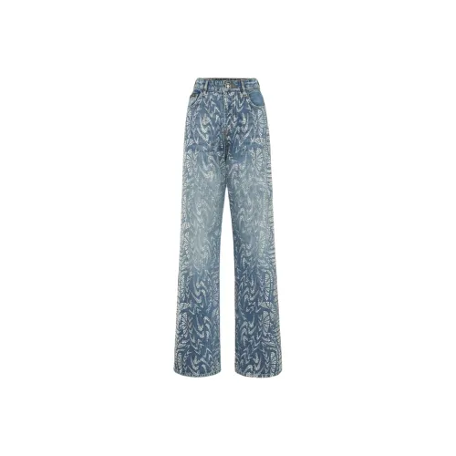 PHILIPP PLEIN Синие Женские Джинсы