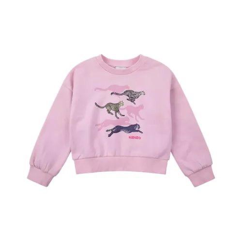 KENZO Свитшот FW22 Розовый Детский