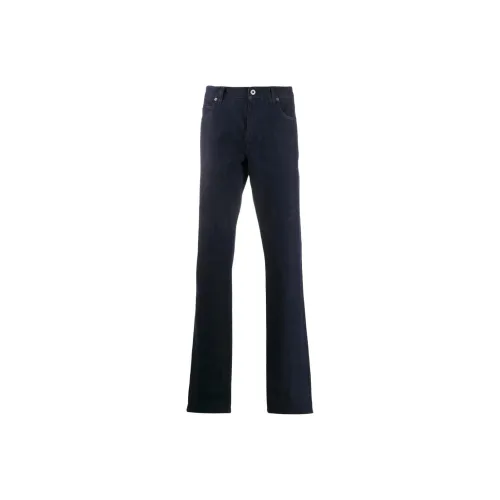 Ferragamo Blue Men's Jeans Феррагамо Синий Мужские Джинсы
