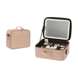 Кремовый, кожа, стиль - нежно-розовый