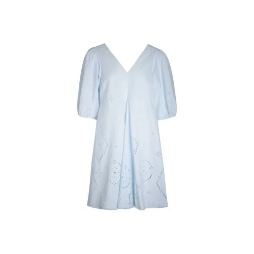 Little Pull Короткий рукав Платье Женское