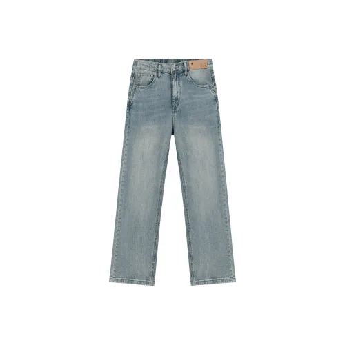 RO11ROCKET Синие Унисекс Джинсы