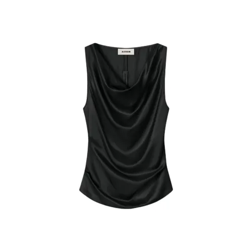 AERON Черные Женские Майки