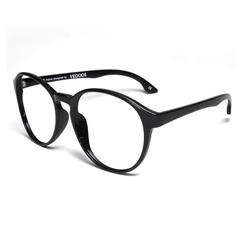 VEGOOS Пластик Стальной Овал Оправы для очков Унисекс