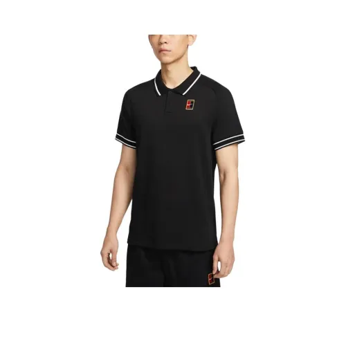 Nike Мужское Поло Черное