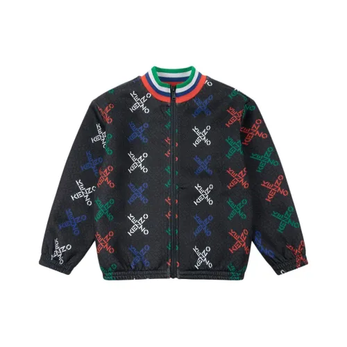 KENZO Черные Толстовки для Детей