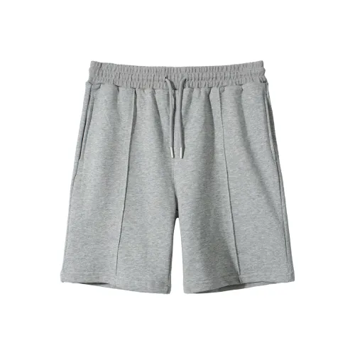 ASEDE Светло-серый Унисекс Повседневные шорты