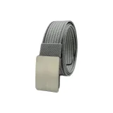 Серебристая пряжка - серый