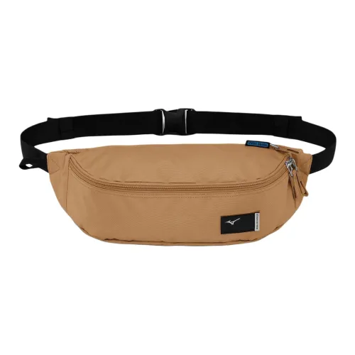 Mizuno Полиэстер Сумка через плечо Бананка Унисекс CAMEL