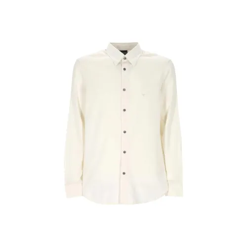 EMPORIO ARMANI Рубашка Мужская Белая