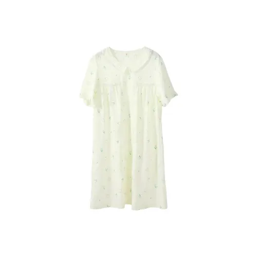 Flowers in water Ночная сорочка Женская