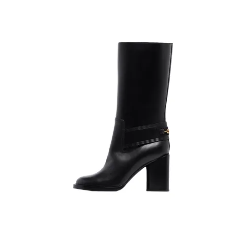 Ferragamo Gancio Ботильоны 8,5 см Женские Черные