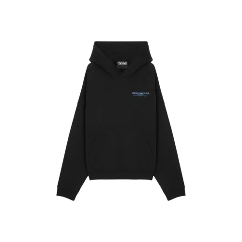 VERSACE Мужские черные свитшоты