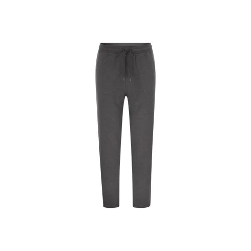BRUNELLO CUCINELLI Серые Мужские Спортивные Брюки