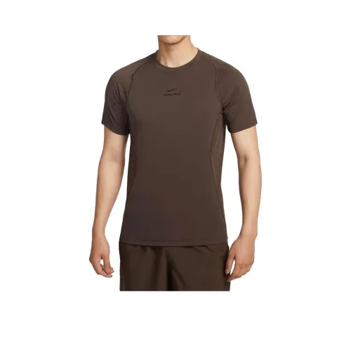 Nike Pro Коричневый Мужской T-рубашки