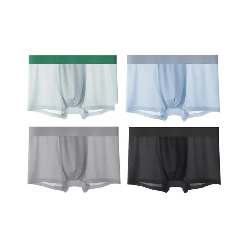 Flowers in water Мужское нижнее белье 4 штуки