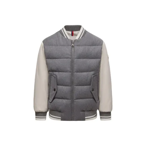 Moncler Пуховик Alvaro Шерсть Пуховые куртки Bomber Куртка Серый Дети Возраст 3-7 лет