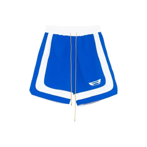 RHUDE White Blue Men's Casual Shorts