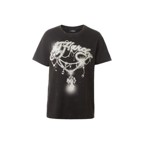 Ed Hardy Черные Женские Футболки