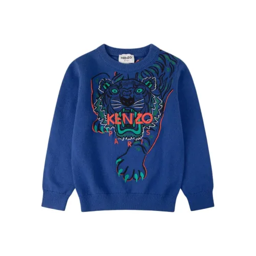 KENZO Синий Kids Свитеры