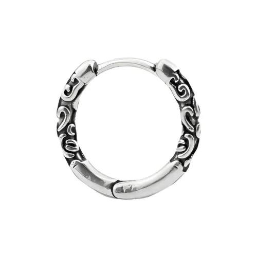 FOREVER MELODY Серьги из титанового стального сплава Унисекс