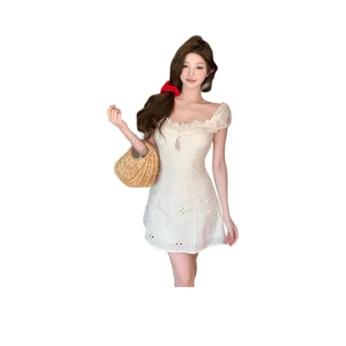 Бежево-абрикосовые женские слиплатья