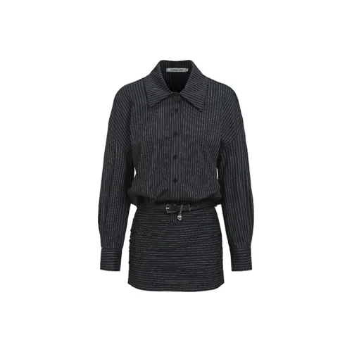 SECFLY OFFICIAL Длинное платье с длинными рукавами женское