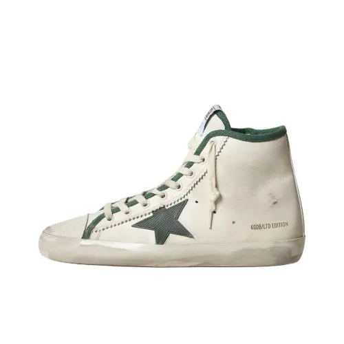Golden Goose Francy LTD High Топ Скейтборд Кроссовки Женские Белые