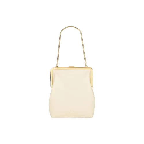 KHAITE Телячья кожа Вечерняя сумка Сумка Сумка через плечо Женская Кремово-белая