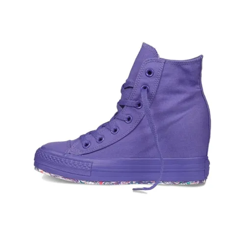 Converse Chuck Taylor Hi Аbrasion Resistant визуально увеличивает рост Высокие Кеды Унисекс Фиолетовый