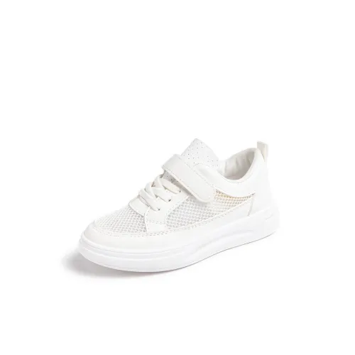 Неон Амортизация Дышащий Легкий Амортизация Низкий Топ KIDS Lifestyle Shoes Белый Дети Возраст 3-7 лет