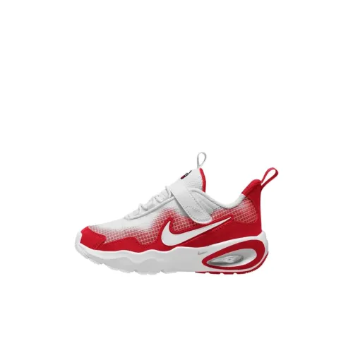Nike Air Max Nova Abrasion Resistant Низкий Топ KIDS Lifestyle Shoes Университетский красный Детский возраст 3-7 лет