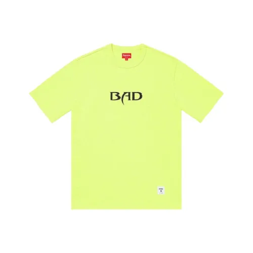 Supreme T-Shirt Мужской Ярко-Зеленый