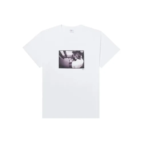 NOAH совместная брендированная Белая Мужская T-рубашка