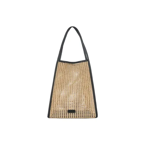 Vigno Ткань Тоут Сумка Сумка через плечо Женская CAMEL