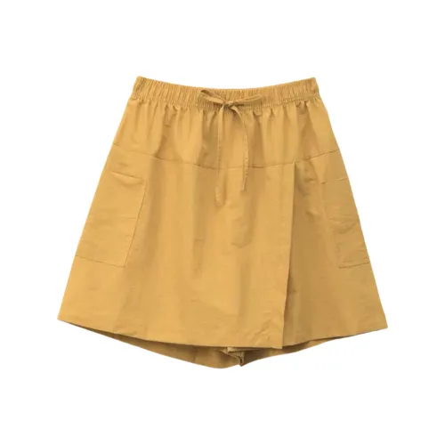 Cotton Gene Женские короткие юбки с карманами