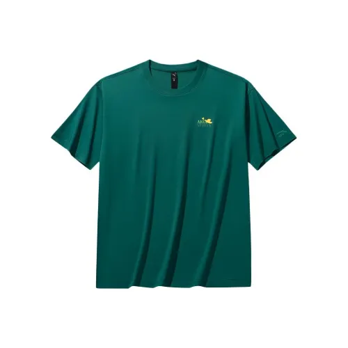 ANTA SUPERSTORE Темный Кокосовый Зеленый Зеленый Унисекс T-рубашки