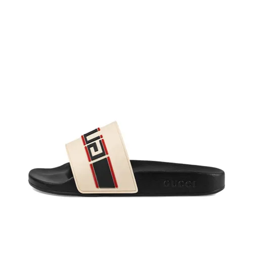 GUCCI Слипоны Мужские Бежевые Черные