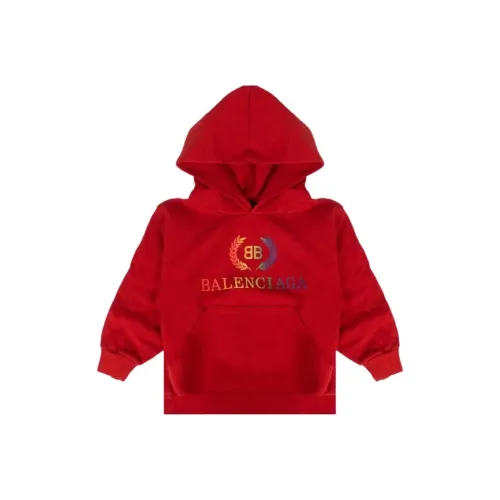 Balenciaga Свитшот Красный Детский