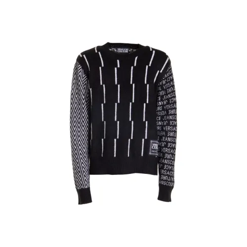 VERSACE JEANS COUTURE FW22 Свитер Мужской Черный